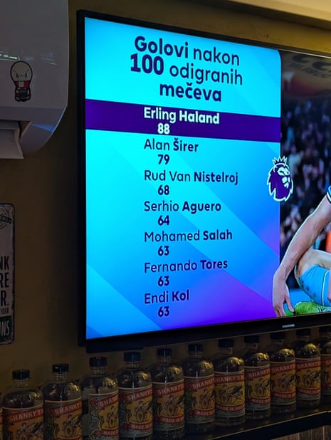 A list of the players with the most goals in their first 100 Premier League appearances.
