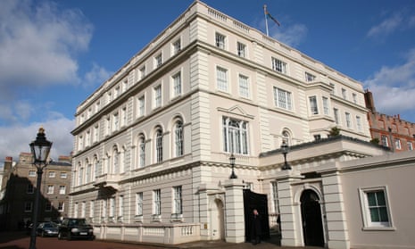 Clarence House is the official London residence of the Prince of Wales and the Duchess of Cornwall.