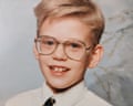 The young Stuart in glasses