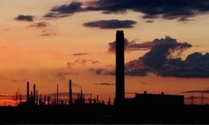 Fawley Oil refinery on the Hampshire coast, UK