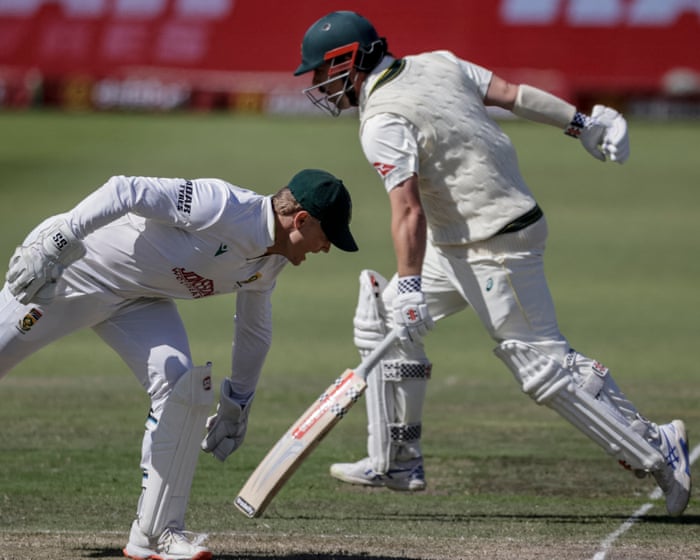 South Africa v Australia: second men’s cricket Test, day four – live