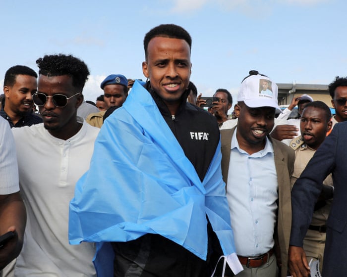 Somali referee Omar Artan grateful for Super Cup chance after World Cup exclusion — image supplied by The Guardian Sport's feed