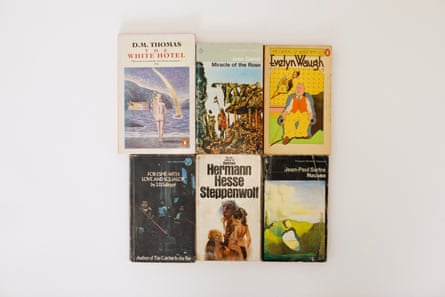 Six paperback books