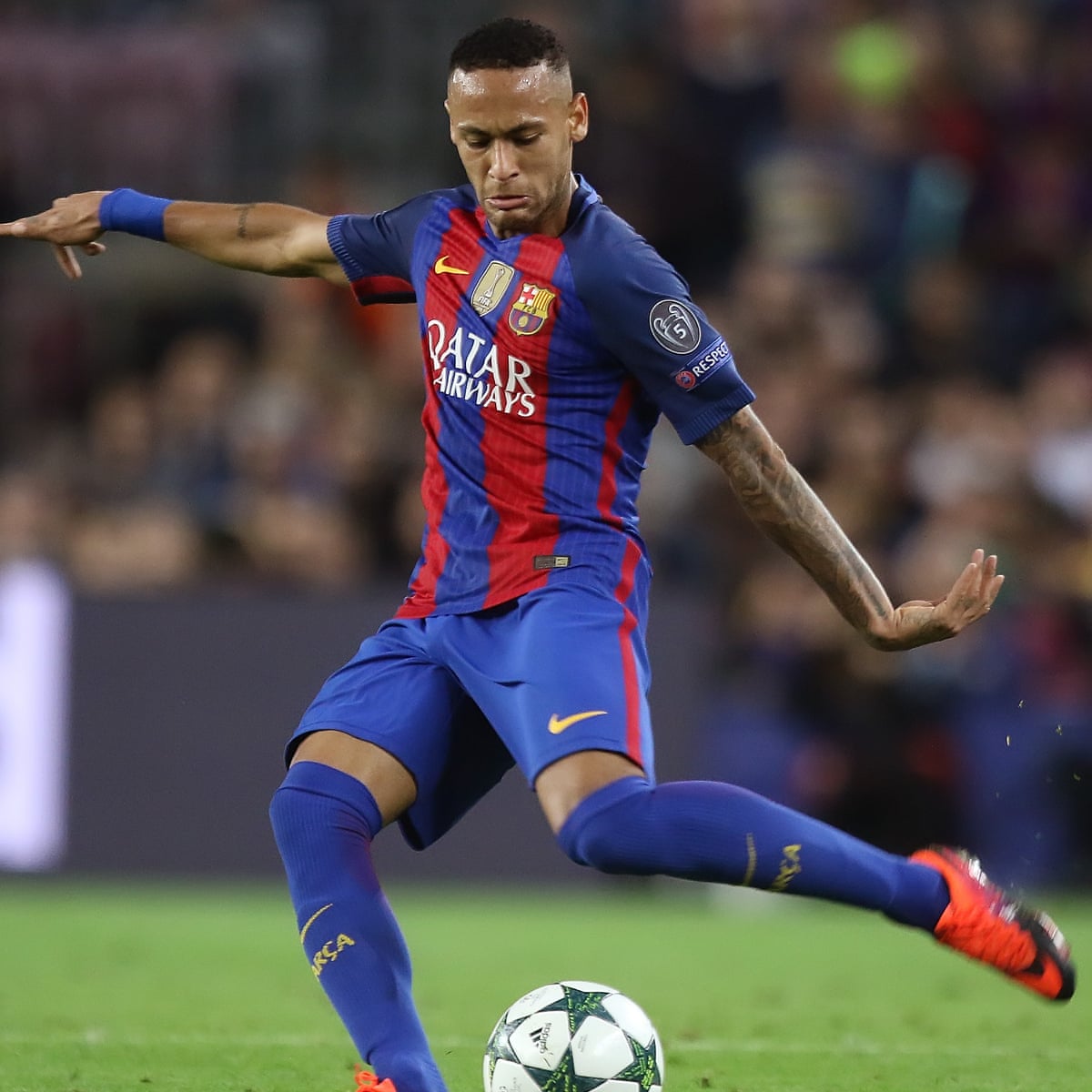 Neymar Signs Contract To Stay At Barcelona Until 21 Neymar The Guardian Neymar Signs Contract To Stay At Barcelona Until 21 Neymar The Guardian