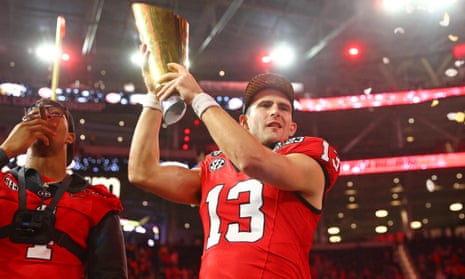 Stetson Bennett led Georgia to a crushing victory over TCU in this year’s College Football Playoff national championship