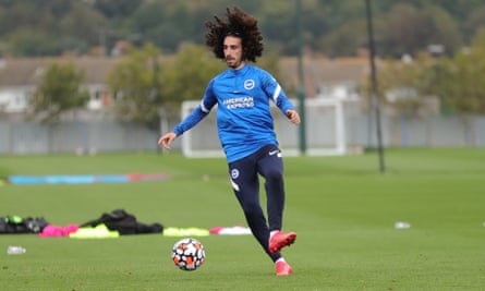 Brighton fans will be eager to see deadline-day signing Marc Cucurella in action.
