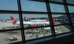 Indira Gandhi international airport in New Delhi