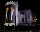 Four arrested after images of Trump and Epstein projected on to Windsor Castle ahead of president’s visit