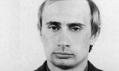 Vladimir Putin pictured in 1980, when he was serving in the KGB.