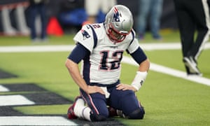 Fue una noche difícil para Tom Brady en Houston