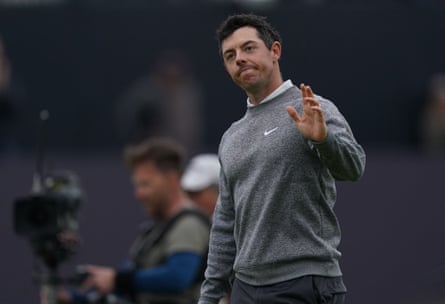 Rory McIlroy at the 2019 Open
