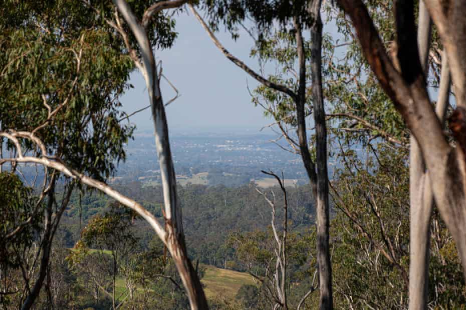 Views of Glenmore, NSW, in the direction of Hardwicke property.