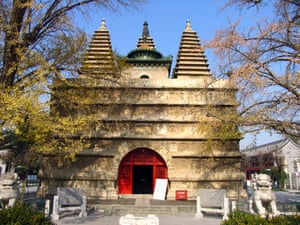 The Five Pagoda Temple in Beijing was a ruin in the 1980s. It has since been renovated.