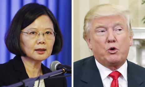 Tsai Ing-wen and Donald Trump.