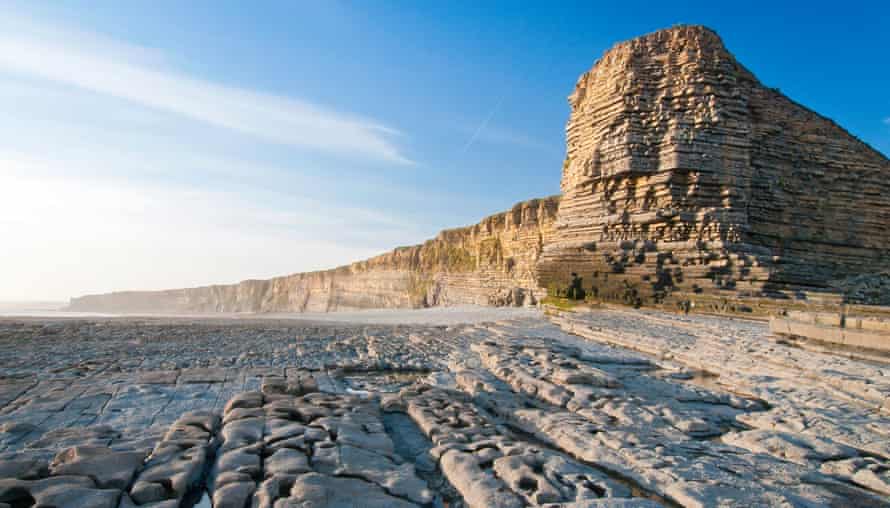 Nash Point on the Glamorgan heritage coast