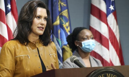 Michigan governor Gretchen Whitmer has been a target of protestors’ anger
