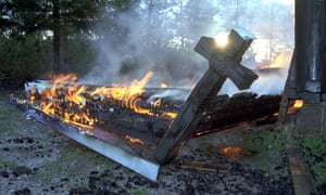 Holmenkollen chapel, whichwas burned down by Aarseth and Vikernes and Bård Eithun, after the latter had told them he had murdered a man.