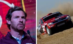 André Villas-Boas will drive a pick-up truck in the motorsport race.