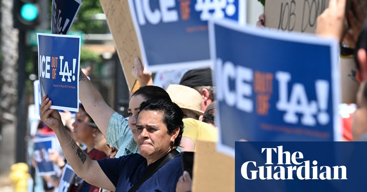 US citizen arrested during Ice raid in what family describes as kidnapping'