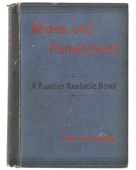 The English first edition of Crime and Punishment sold for £14,000.