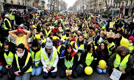 A protest in Paris