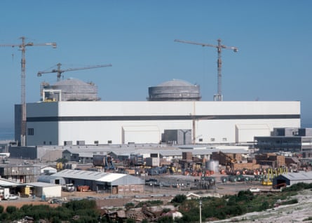 Koeberg nuclear power station circa October 1981.