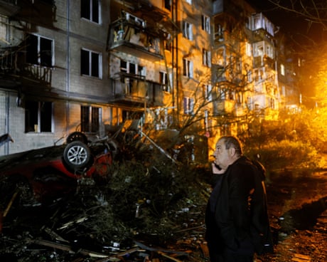 Ukraine war briefing: Kyiv missile attack kills at least nine as Zelenskyy seeks attack role for Starlink