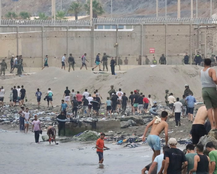 Wednesday briefing: How misinformation and a hardened immigration policy turned Ceuta into Europe’s latest flashpoint — image supplied by The Guardian World's feed