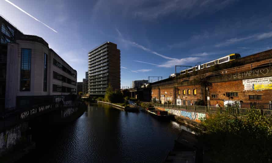 Buildings seen from canal