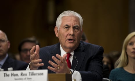 Rex Tillerson, the secretary of state, wants to reduce the number of state department officials.