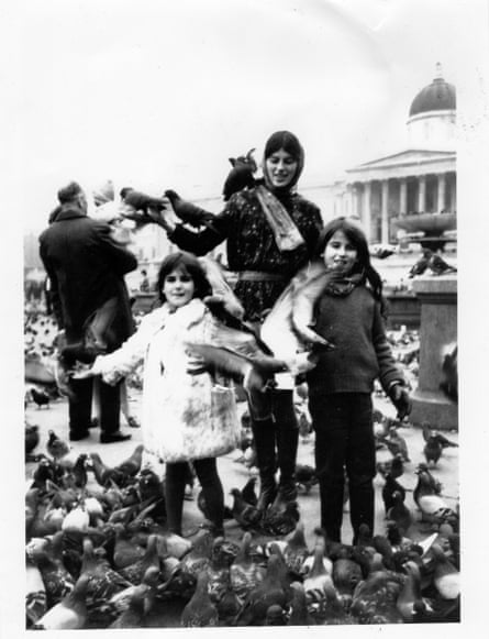 Esther Freud (left) with her mother, Bernardine, and sister, Bella.