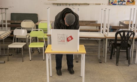 Many polling places were almost empty on Sunday as Tunisia voted in parliamentary runoff election which had a participation rate of just 11%