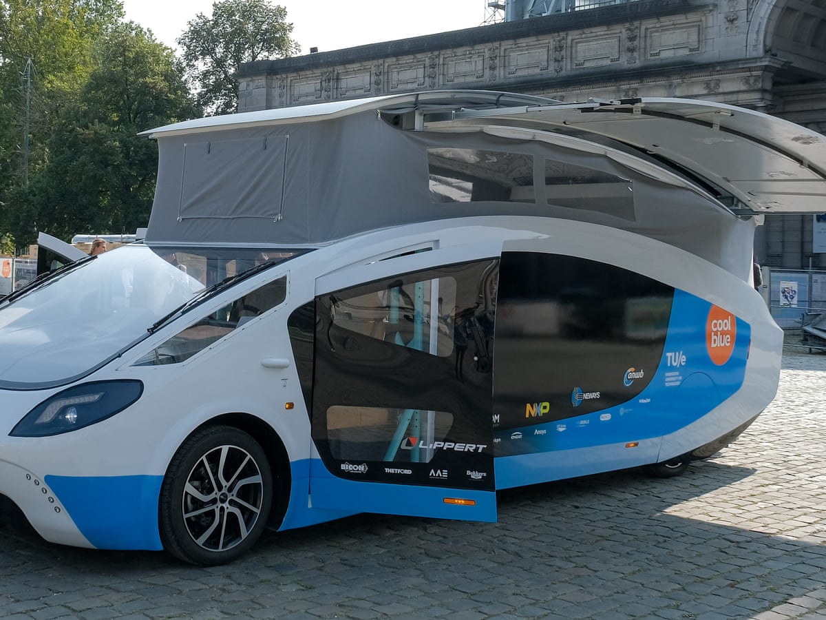 Students' solar-powered camper van turns heads on 1,800-mile ...