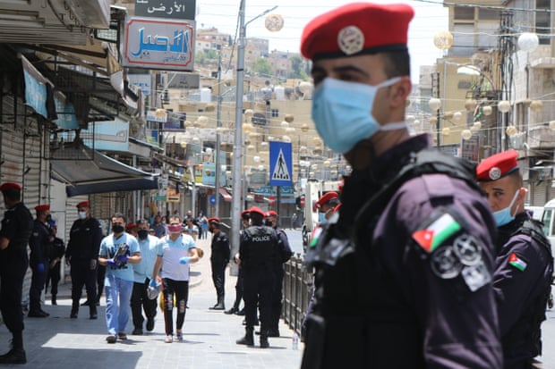Coronavirus restrictions begin to lift in Amman, Jordan.