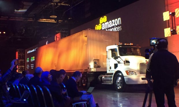 Amazon's Snowmobile will give you a chance to transfer stuff by the truckload – truly Amazon's Snowmobile will give you a chance to transfer stuff by the truckload – truly