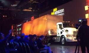 The Amazon ‘Snowmobile’.