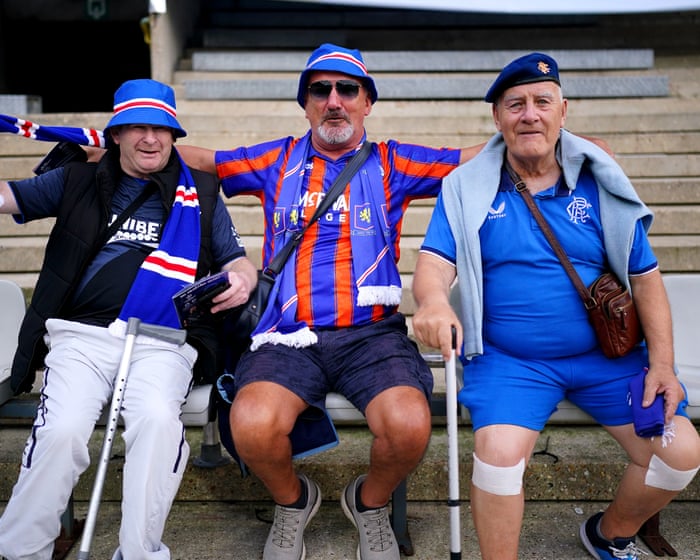 Club Brugge v Rangers, Grimsby v Manchester United and more: Champions League and Carabao Cup – live