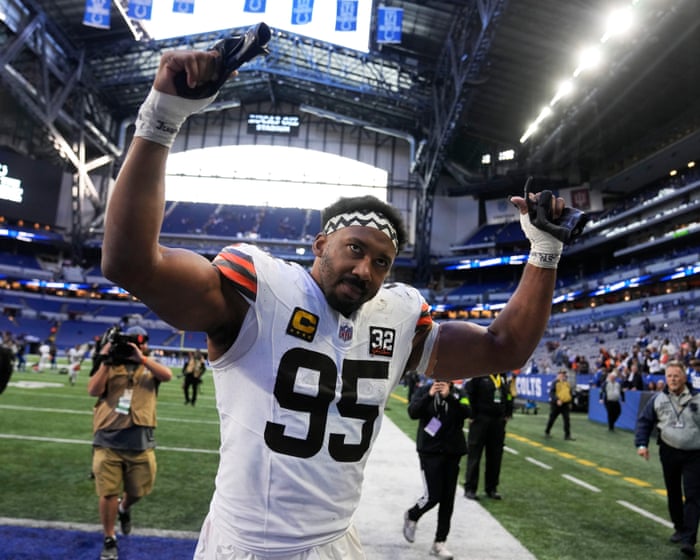 Myles Garrett is traded from Browns to Rams in blockbuster NFL move
