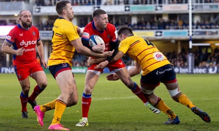 Bath’s Finn Russell in action against Ulster in the Champions Cup
