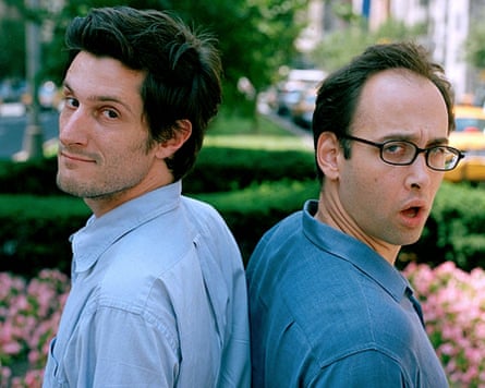 Michael Showalter and David Wain in 2001