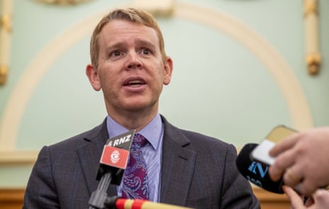 New Zealand education minister, Chris Hipkins.