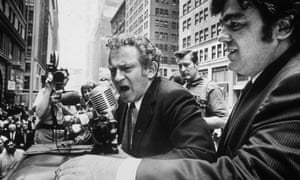 Jimmy Breslin, right, supporting Norman Mailer’s quixotic campaign to be mayor of New York in 1969.