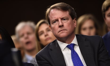 Don McGahn has been subpoenaed to appear before the House judiciary committee on Tuesday.