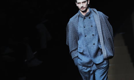 Milan fashion week: Armani's menswear show turns heads, Armani