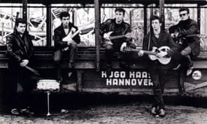 Kirchherr photo of Beatles in 1960