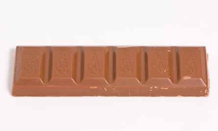 A Cadburys Dairy Milk Chocolate bar