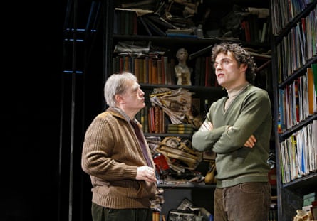 Brian Cox as Max and Rufus Sewell as Jan in Stoppard’s Rock’n’Roll at the Royal Court, London, in 2006, directed by Trevor Nunn.