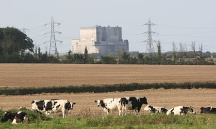 Hinkley Point nuclear power station in Somerset.