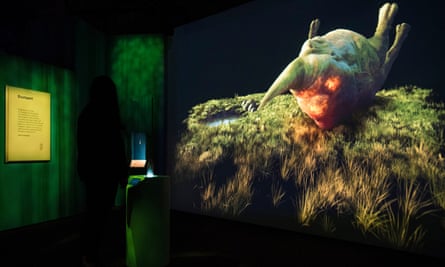 Meet the erumpent … interactive exhibit.