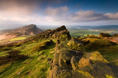 The Roaches, Peak District, on a very blustery and changeable morning. When the light broke it didn’t last long